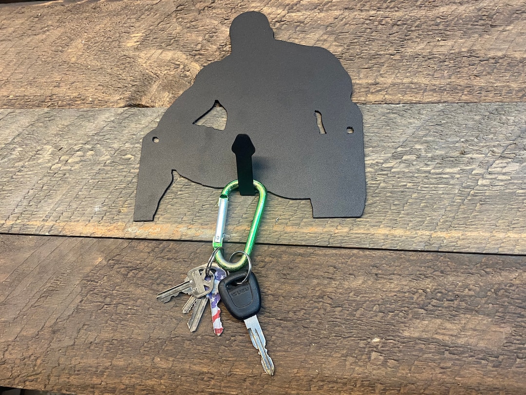 Keychain Holder With Big Thoughts ,barry Wood Key Holder,barry Wood