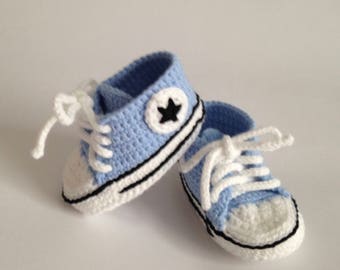 Zapatos para bebé tipo Converse