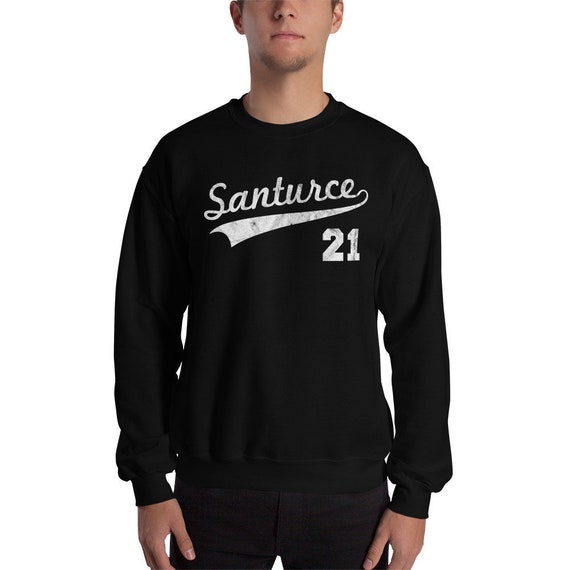Roberto Clemente Santurce 21 Puerto Rico Baseball T-shirt Size XL