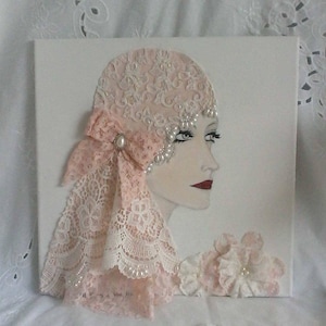 tableau romantique shabby chic image 1