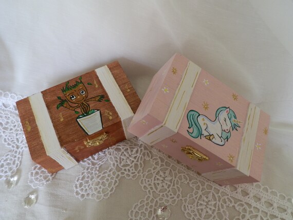 pretty wooden boxes