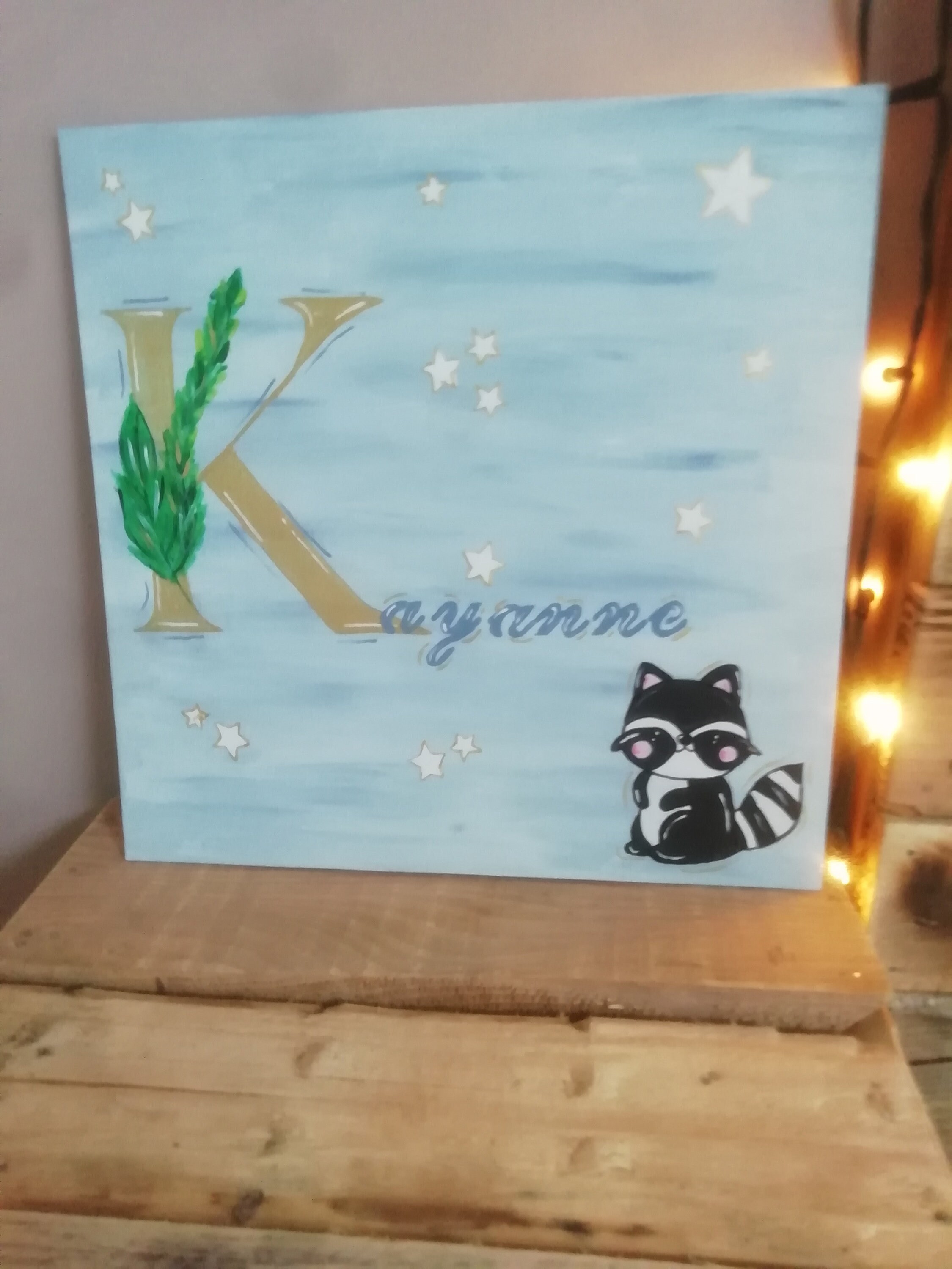 Toile Prénom Personalisable