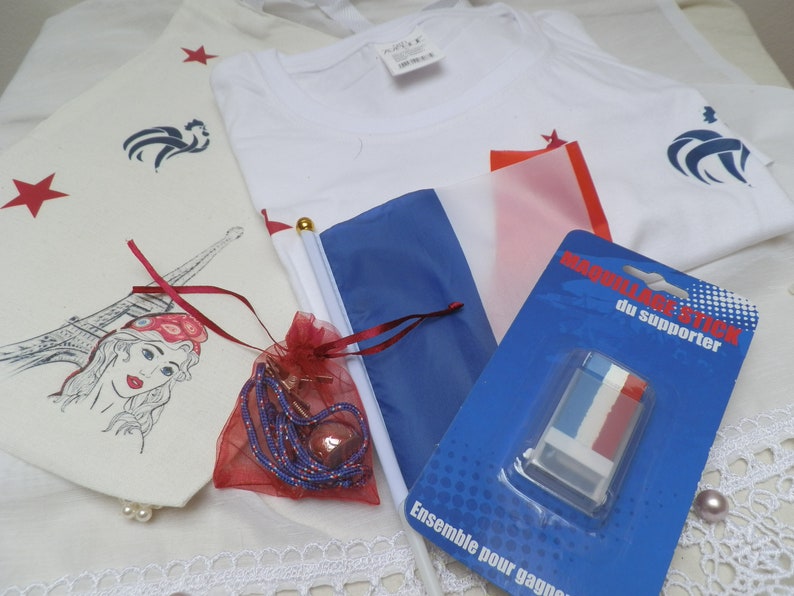 Kit bear France and bag