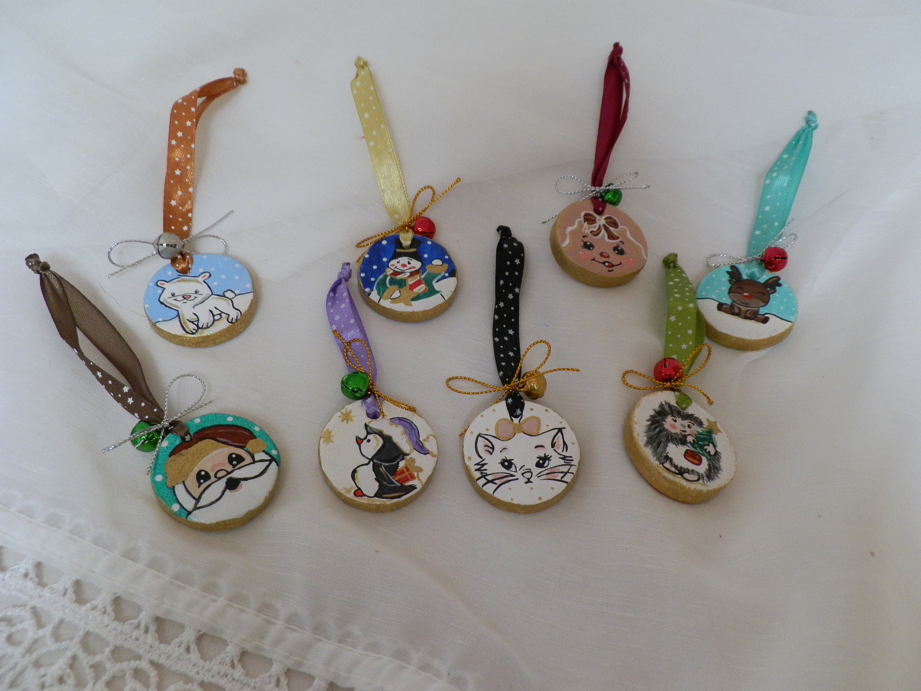 Suspension de Noël en Céramique