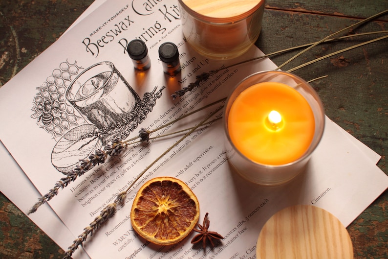 Beeswax Candle Pouring Kit image 1