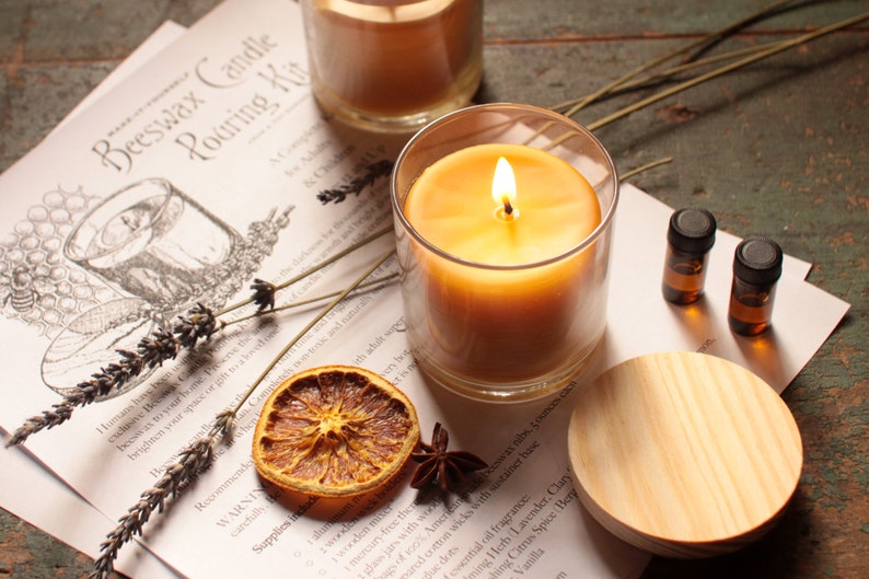 Beeswax Candle Pouring Kit image 4