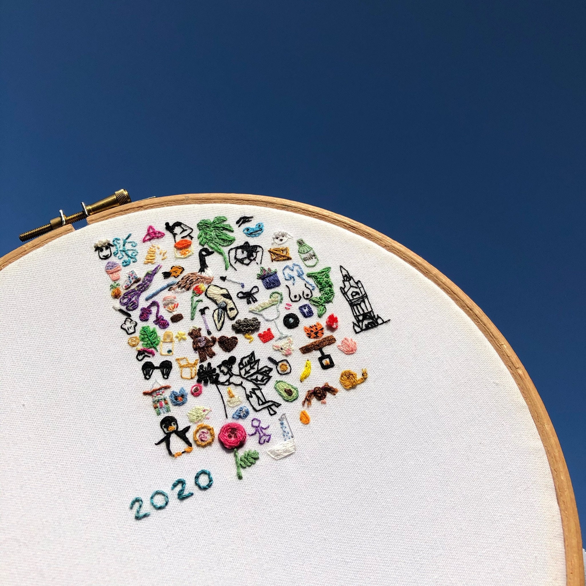 Thread Journal Embroidery Tutorial Hand Embroidery Etsy Canada