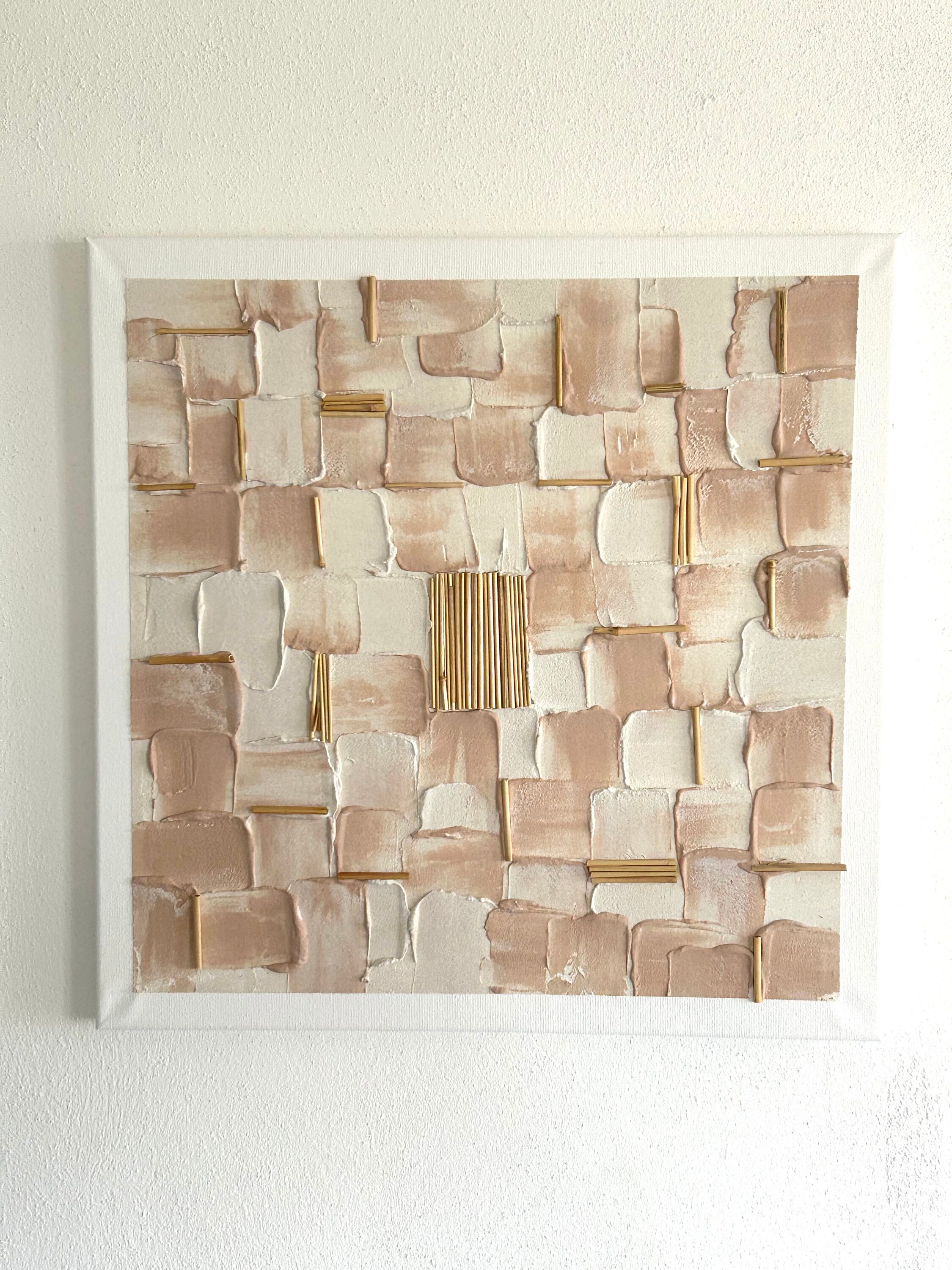 Visual Reference: Structural Image Textured Art 3D Image Wall Design