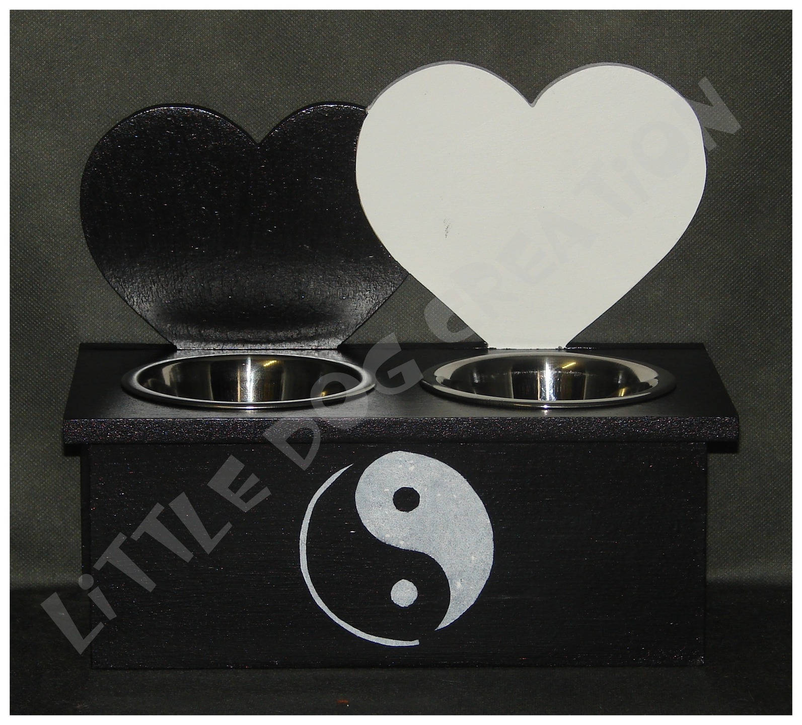 Support Gamelles Pour Animal de Compagnie, Personnalisable, Couleur Au Choix