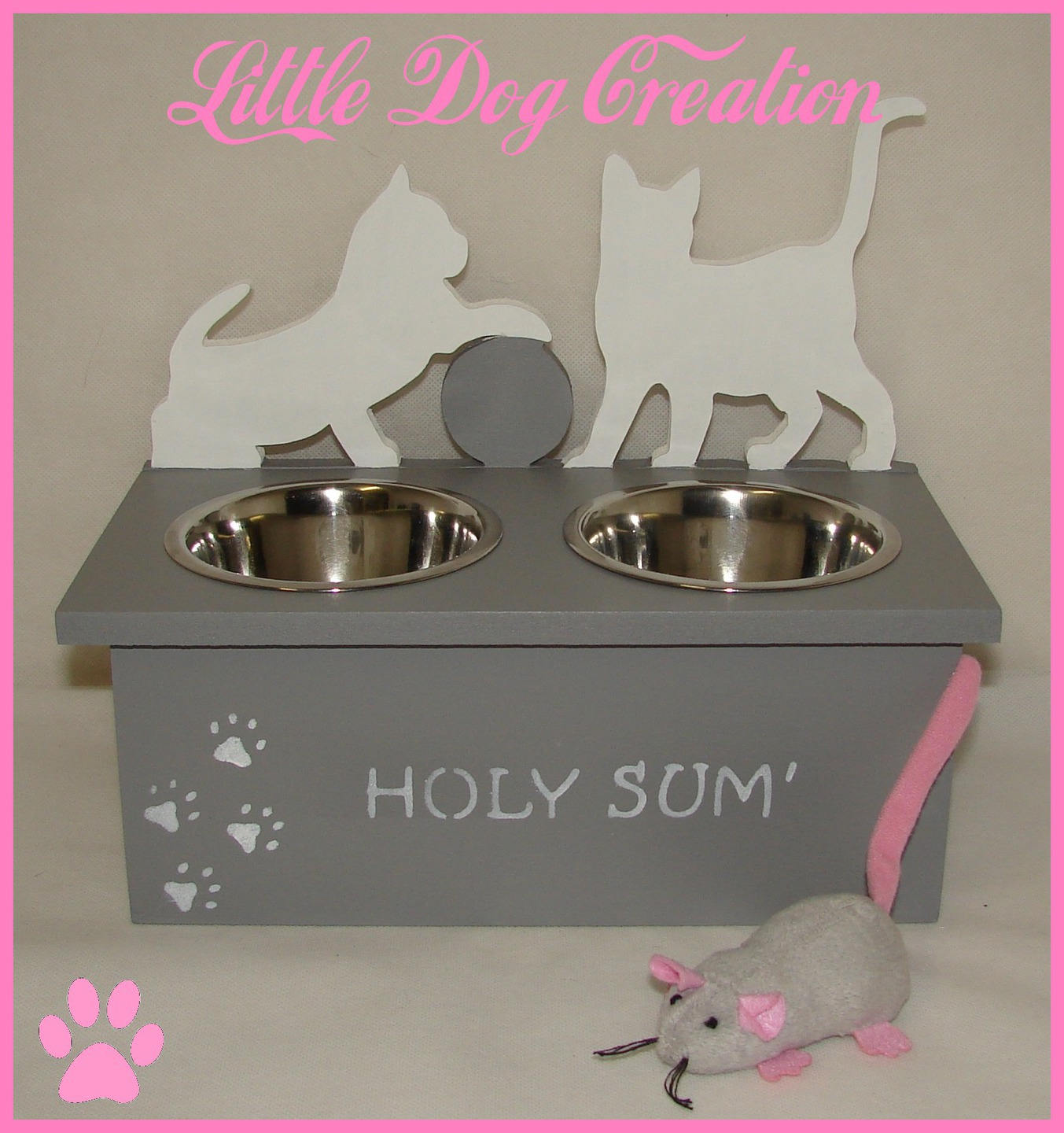 Support Gamelles Pour Chat