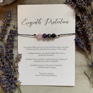 Protection jewelry for empaths best sale