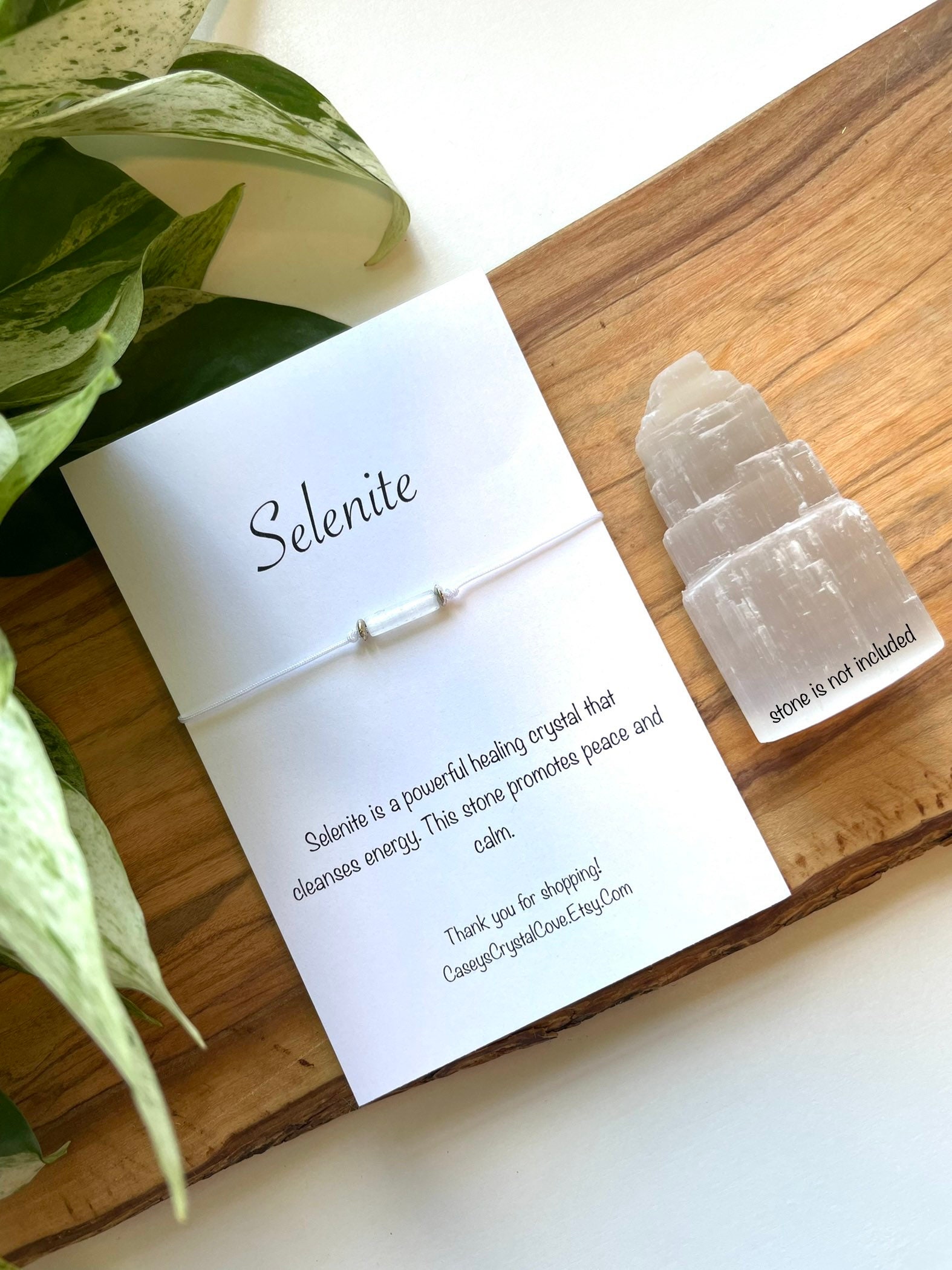 Selenite protection and cleansing bracelet, empath protection, Aura shield, empath protection, protection, calming bracelet, energy heal