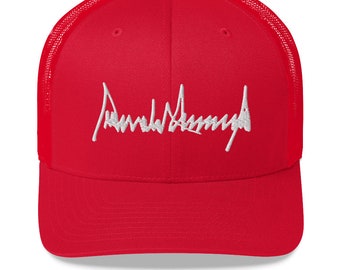 Trump Signature Retro Trucker Cap von Trump ist Punk Rock