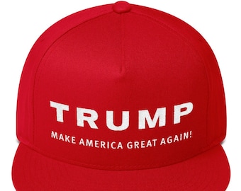 Trump hace que Estados Unidos vuelva a ser grande gorra plana