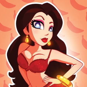 Pauline - Pinup Art Print