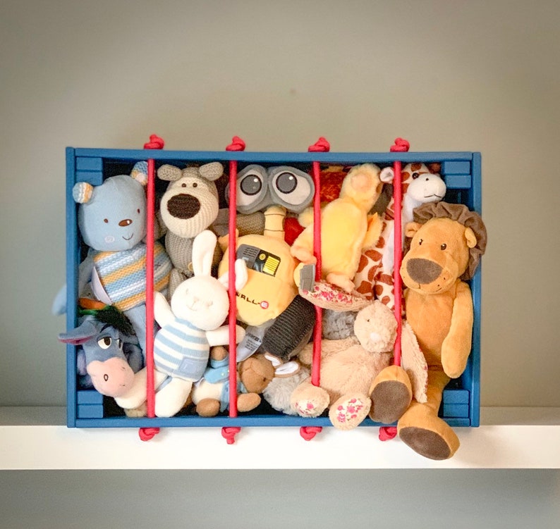 Toy storage zoo box shelf Etsy