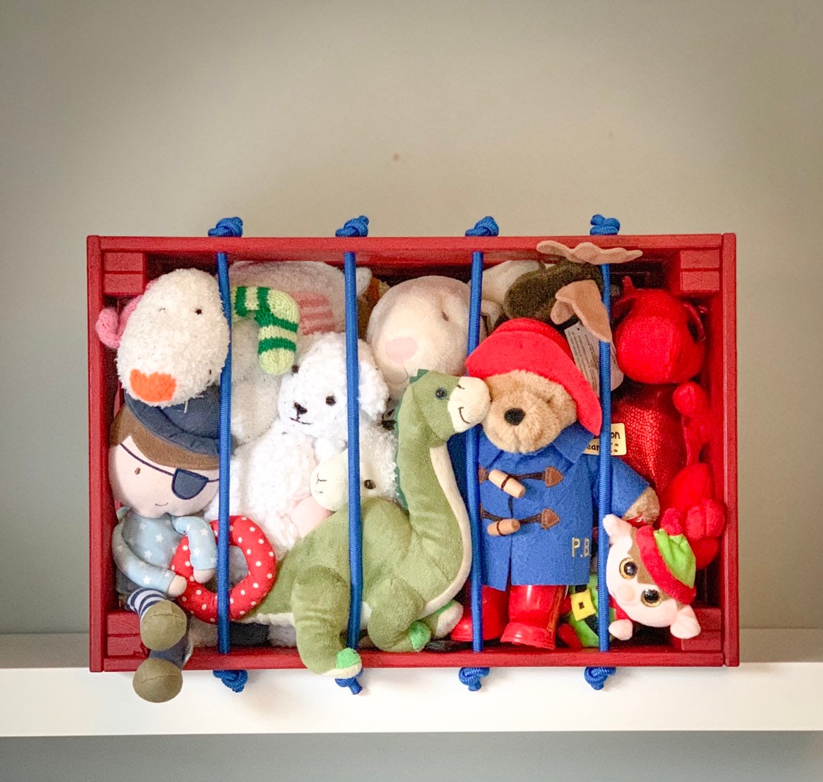 Toy storage zoo box shelf Etsy