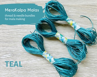 Thread & Needle for Mala Making - MeraKalpa Malas