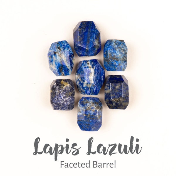 Lapis Lazuli Gemstone Bead, Blue Gemstone Nugget, Make Your Own Mala, DIY Malas, Lapis Guru Bead for Prayer Beads, Meditation, Third Eye