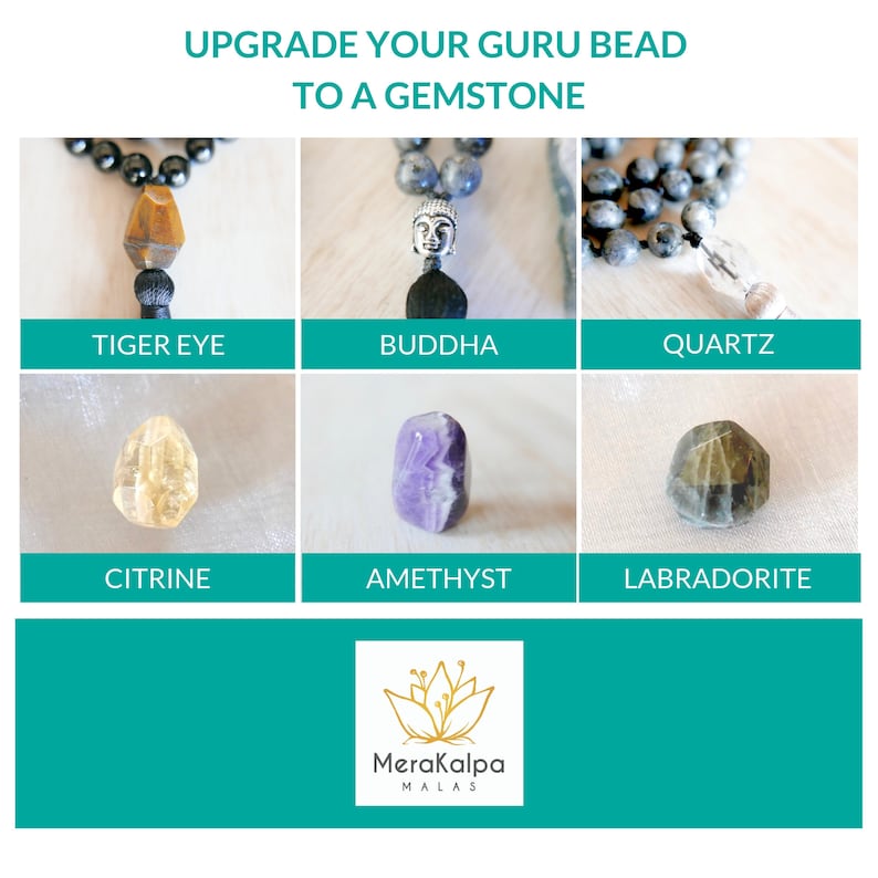 108 Mala Beads 108 Mala Necklace Courage /& Willpower Mala Necklace Kit 108 Mala Bead Necklace Tassel Necklace How to Make a Mala