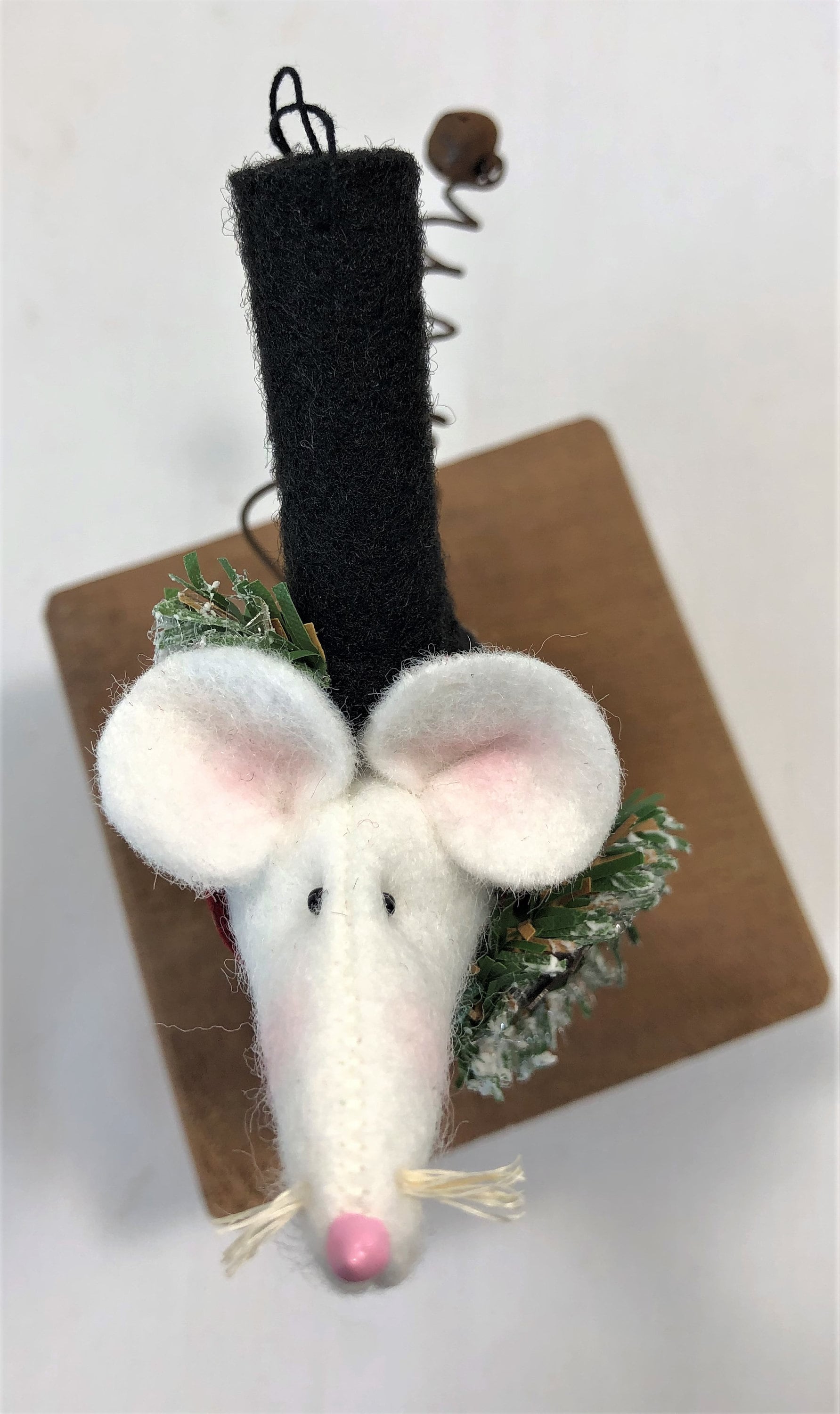 Christmas Mice Christmas Ornament Handmade Original Snowman Etsy