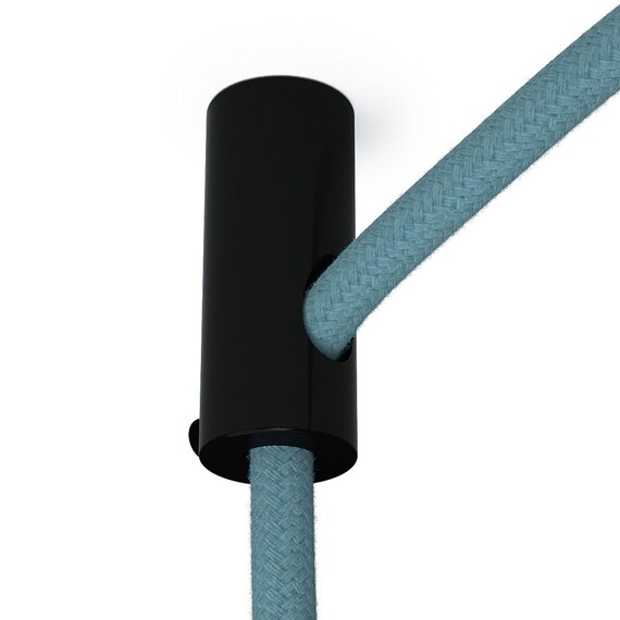 Swag Hook Black Ceiling Hook And Stop For Fabric Cable Etsy