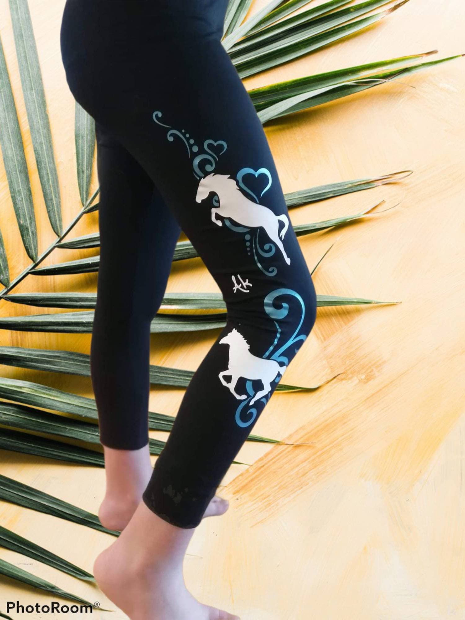 Customizable horse riding leggings Etsy