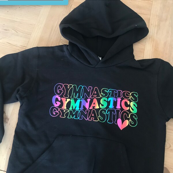 Sweat à capuche gymnastics gym