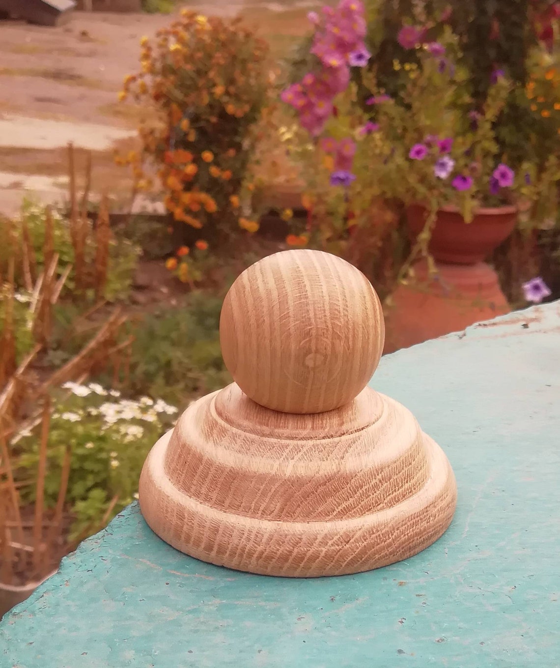 Staircase Finial Newel Post Cap, Craft Wooden Cap Newel Furniture Etsy UK