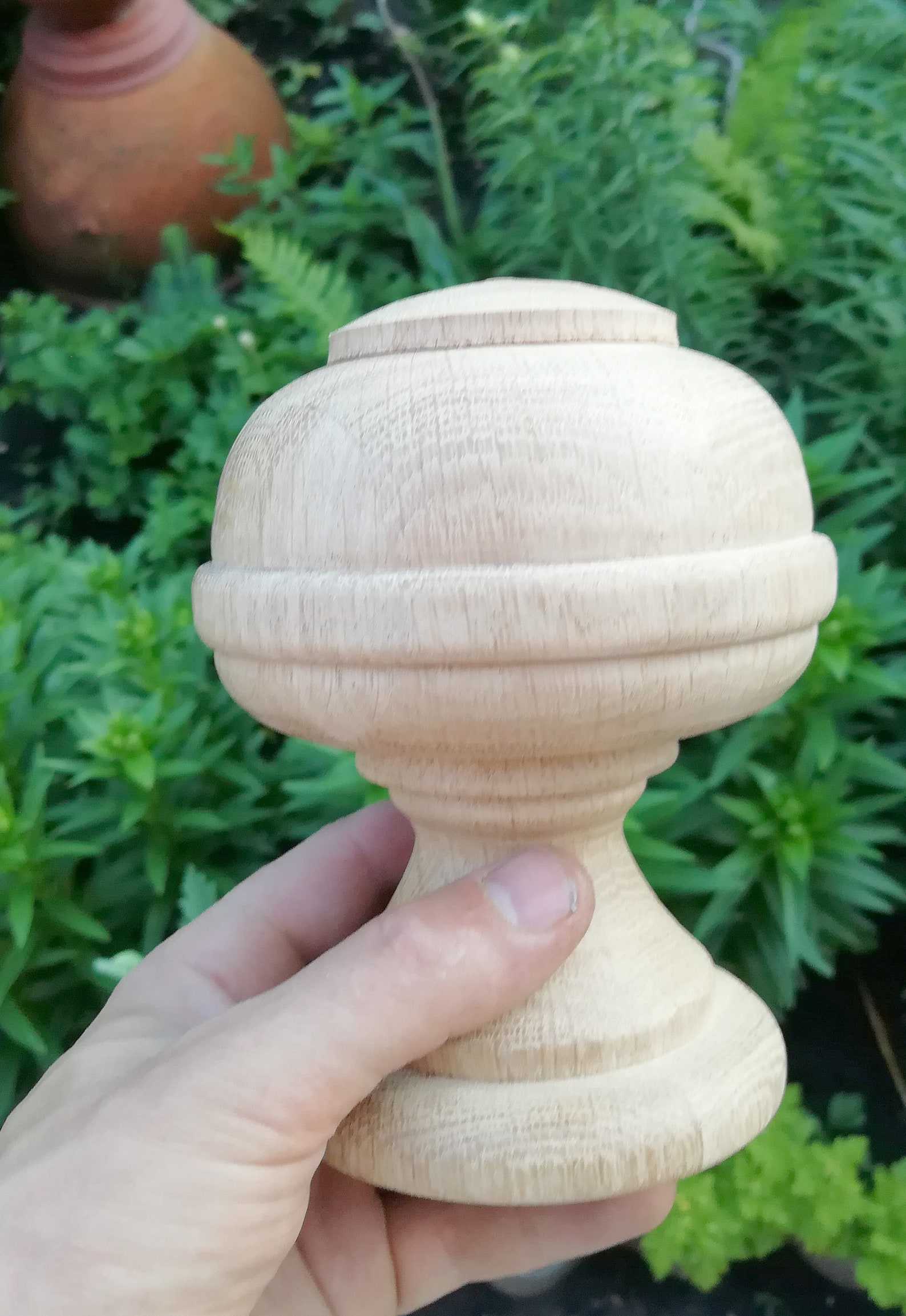 Big Wood Finial Post 1 item Staircase Finials Craft Wooden Etsy