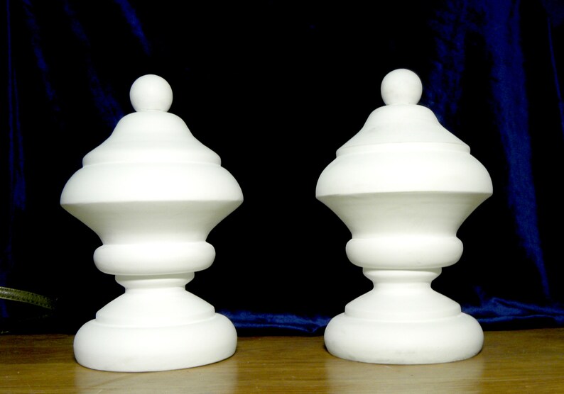 Big Wood Finial Post 1 Item Staircase Finials Craft Wooden Etsy