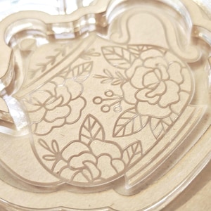SILICONE MOLD for resin, teapot tray. gift for crafter, resin artist, tea lover