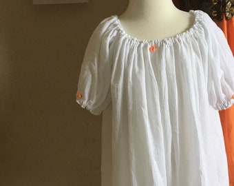 Chemisette Renaissance Little top chemise for Renaissans gown Cotton chemise.