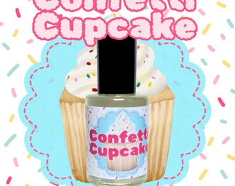 Confetti Cupcake Perfume | Gourmand Vanilla Buttercream Scent
