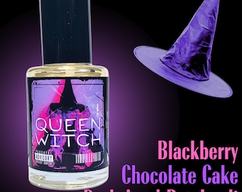 Queen Witch Perfume Oil | Dark Patchouli, Chocolate Cake & Blackberry