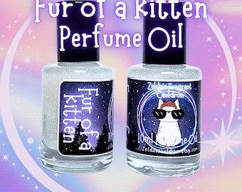 Scent of a Killer Kitten Shimmer Perfume Oil | Lilac | Sparkling Limoncello | Sunny Oranges | Lush Green Forest | Fresh Cool Air | Icy Musk