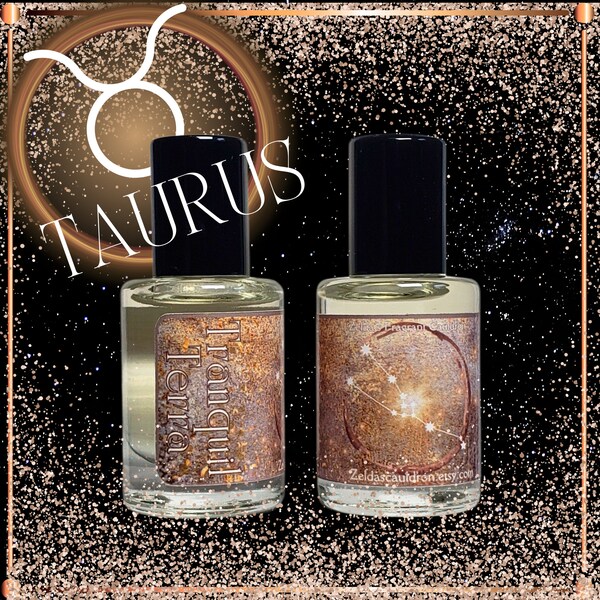 Tranquil Terra | Taurus | Zodiac Perfume Collection | Cocoa absolute | Fresh Fig | Earthy Patchouli and Oud | Vetiver | Burnt Sugar |Perfume