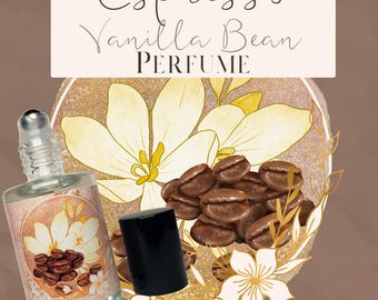 Espresso Vanilla Bean Perfume | Warm Musk, Cozy Fragrance