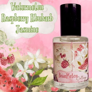 Briar Melon Cottage Perfume | Summer Collection | Watermelon | Raspberry | Rhubarb | Jasmine | Zelda&#39;s Cauldron | Sweet Floral fragrance |