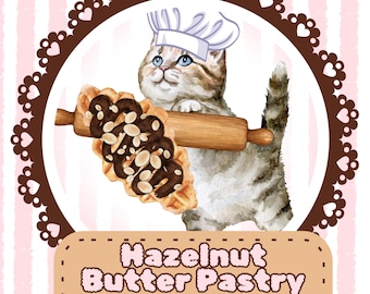 Hazelnut Pastry Perfume | Buttery Dough, Dark Cocoa Gourmand