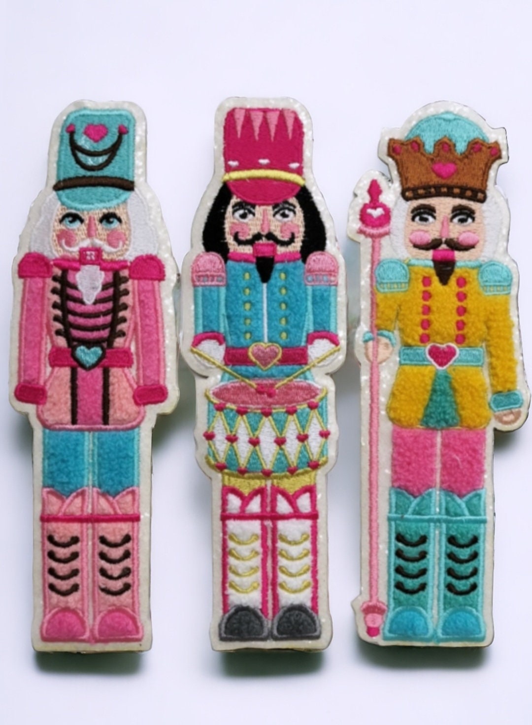Nutcracker Patch Nutcracker Applique Holiday Patch Chenille Etsy