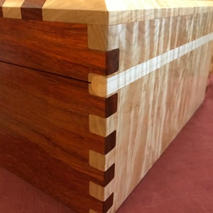 Hand-crafted Museum Quality Hardwood Heirloom Keepsake Box Chest - Etsy