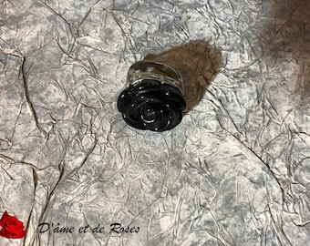Black rose ring 3
