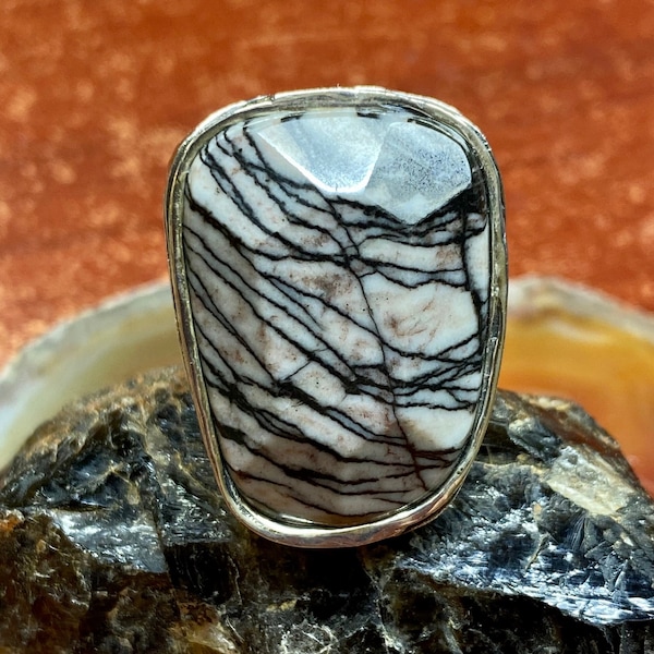 Anillo Piedra Picasso 925 Facetada