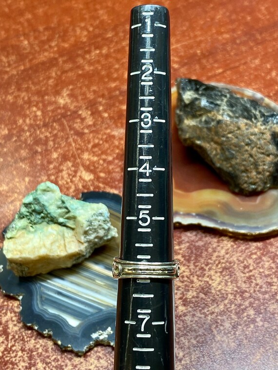 Moonstone Sterling Silver Ring, Rainbow Moonstone… - image 6