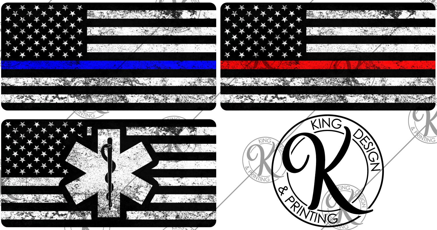First Responder Vanity Plate Design Download Bundle Etsy