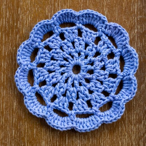 Crochet coaster
