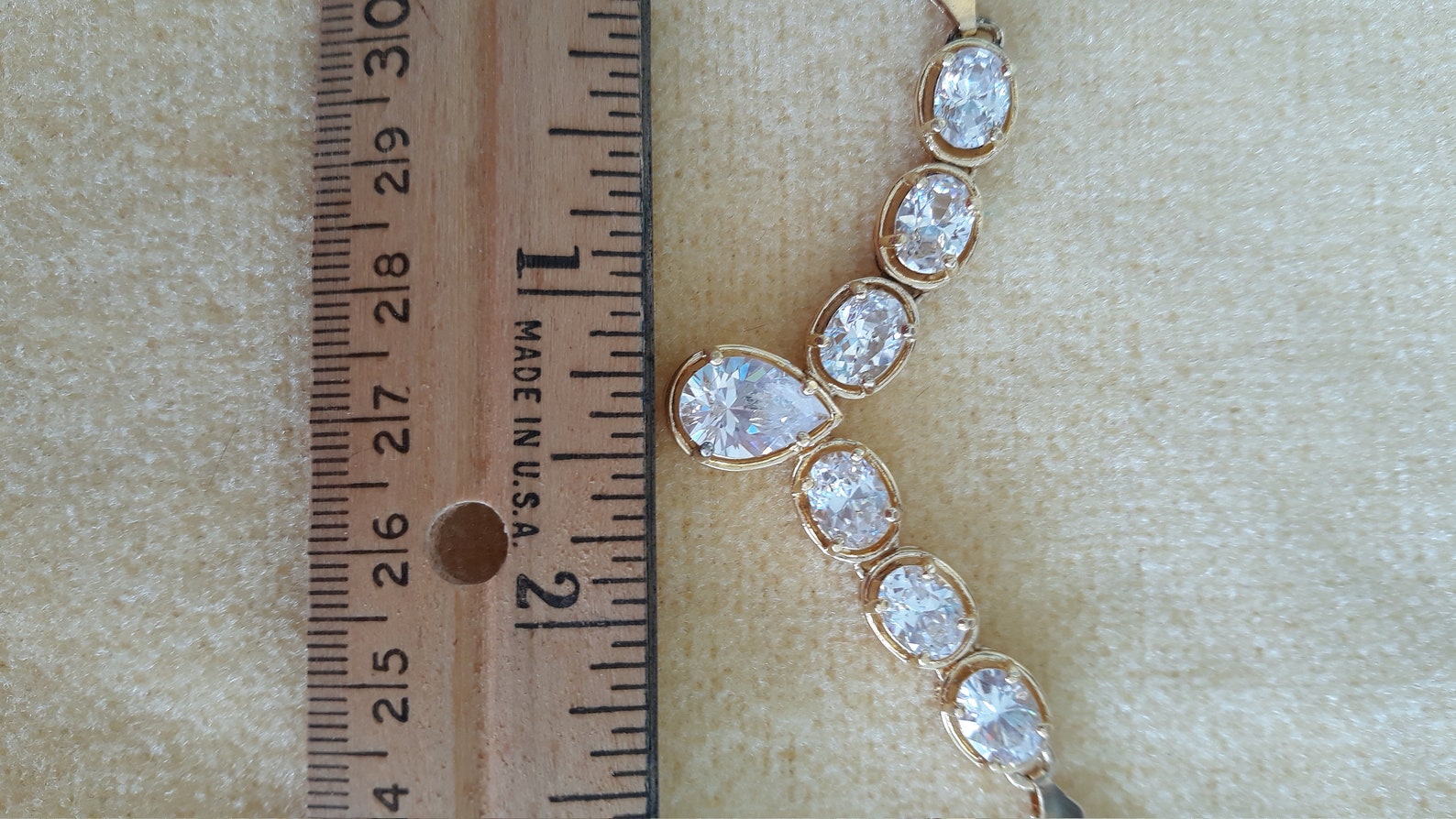 OMG Diamonds and Gold Chocker Etsy