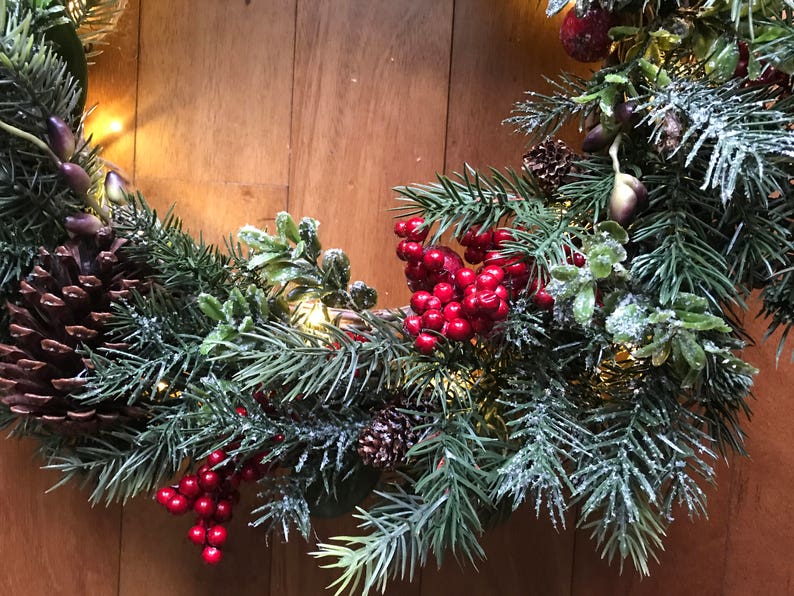 Wreaths Christmas and Winter Wreaths Berry and Bright
