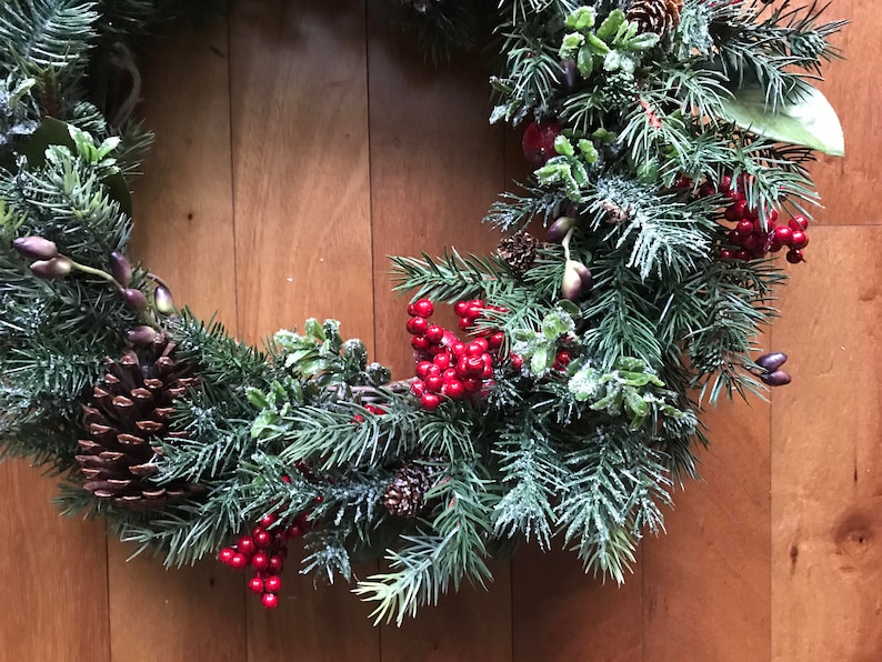 Wreaths Christmas and Winter Wreaths Berry and Bright